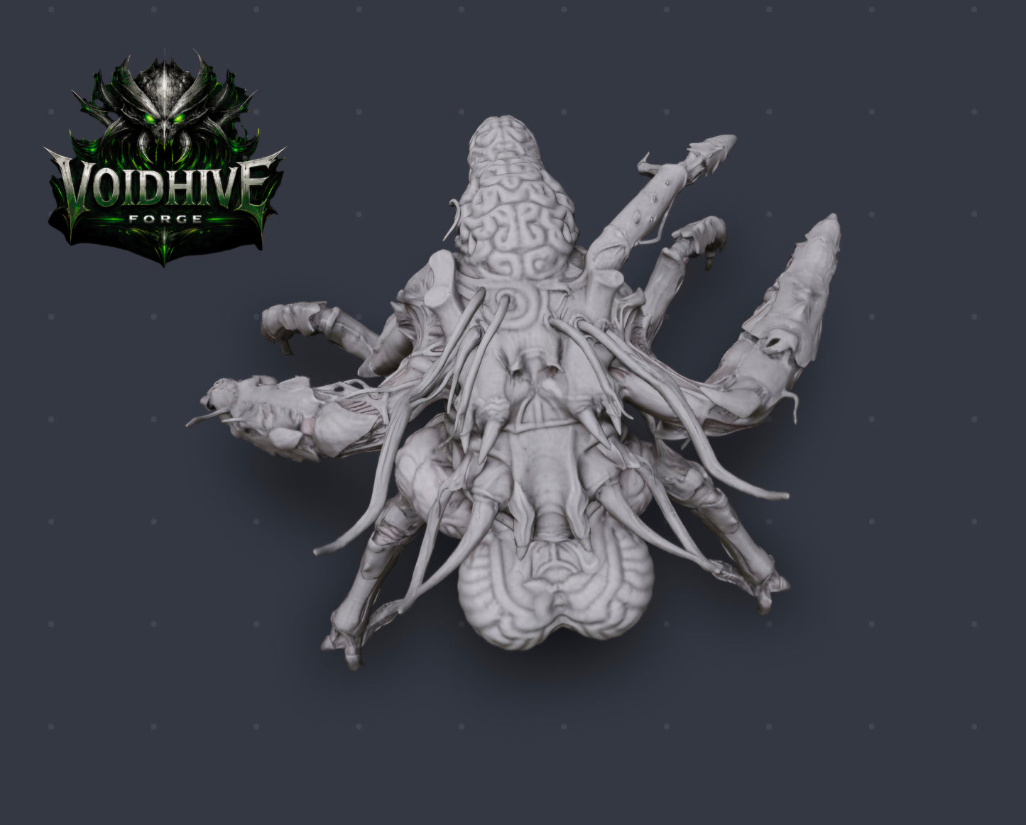 VoidHive Forge Cortex Reaper – additional angle showing skull trophies and claw detail