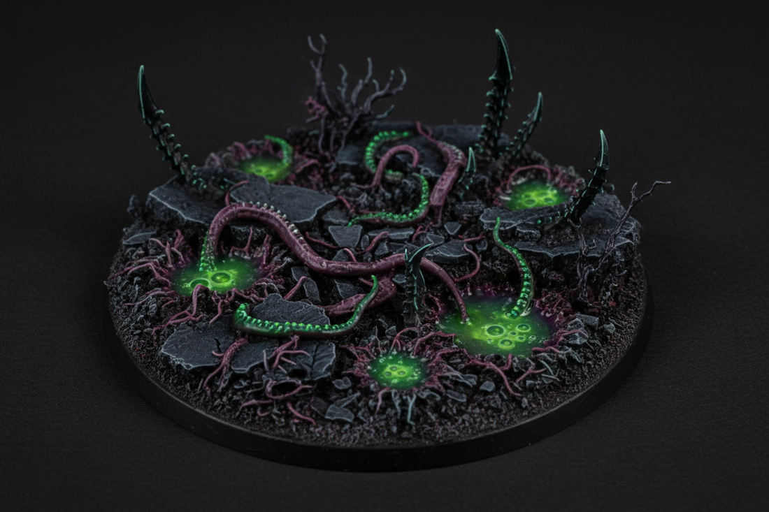 Basing for the Void — Alien Terrain Techniques for VoidHive Models