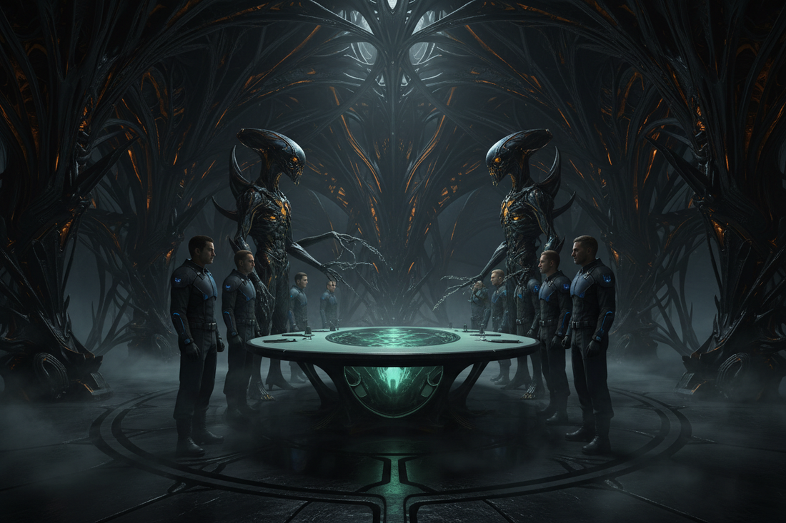 VoidHive Codex — Arc 4, Chapter 24: The Council