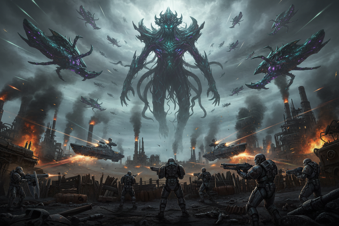 VoidHive Codex | Arc 2: The Harvest Fleet — Chapter 12: The Reckoning