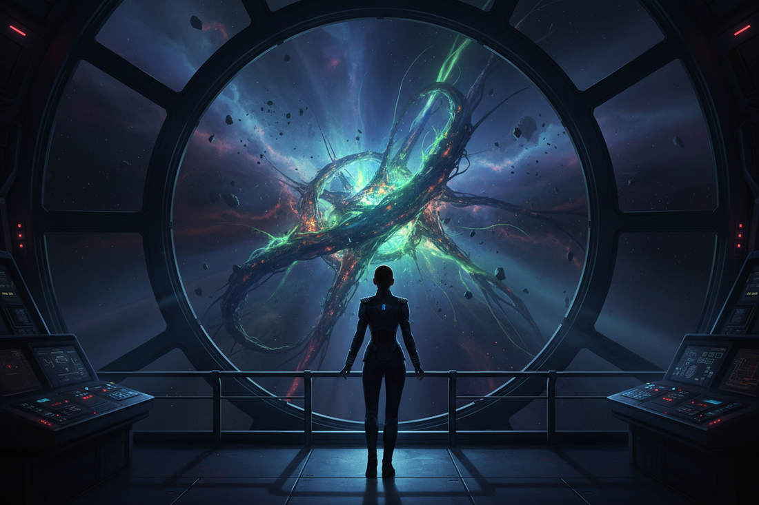 VoidHive Codex — Arc 3, Chapter 15: The Warning