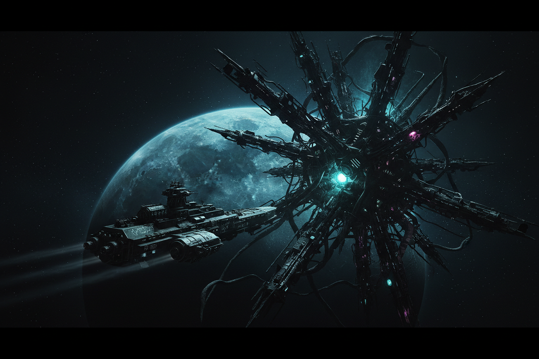 VoidHive Codex | Arc 2: The Harvest Fleet — Chapter 7: The Silence Between Stars