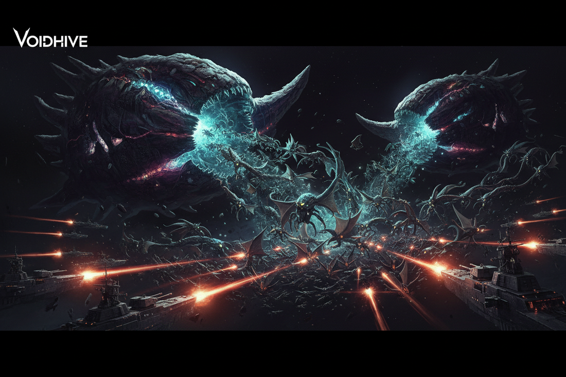 VoidHive Codex | Arc 2: The Harvest Fleet — Chapter 8: The Brood Carriers