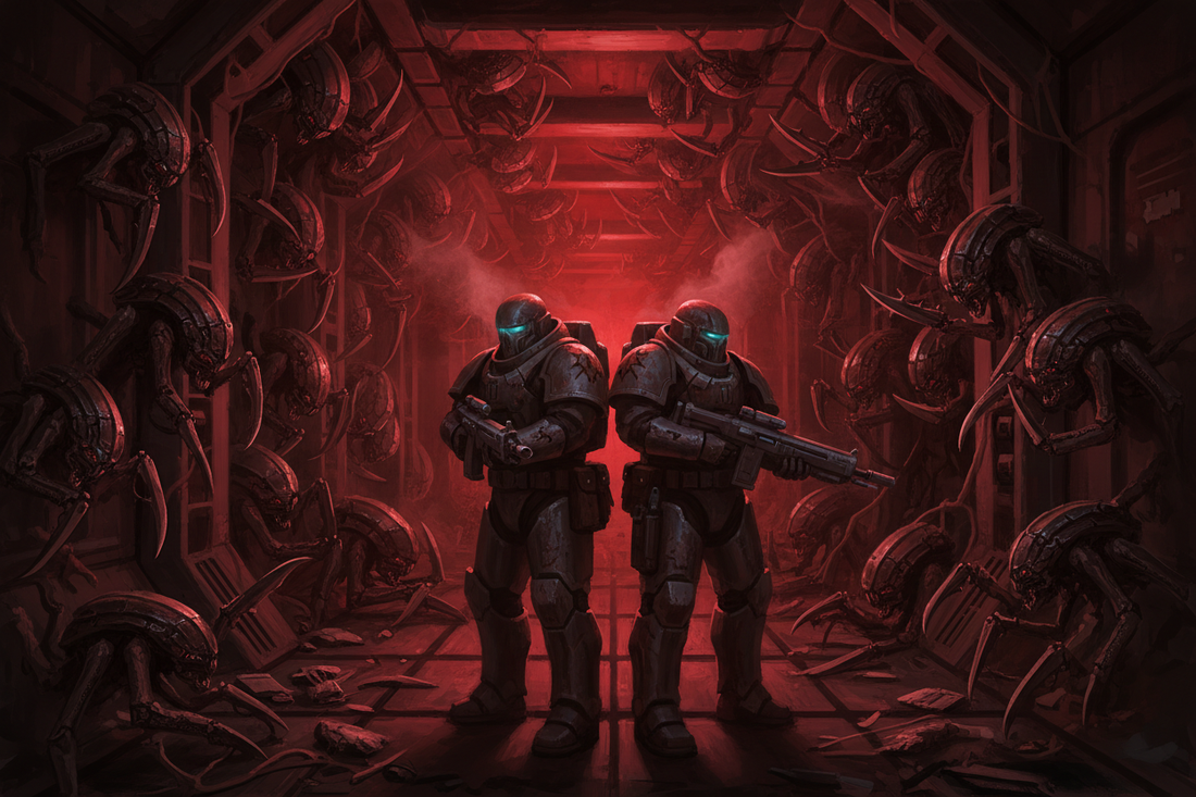 VoidHive Codex | Arc 1: First Contact — Chapter 2: The Scythe Drones