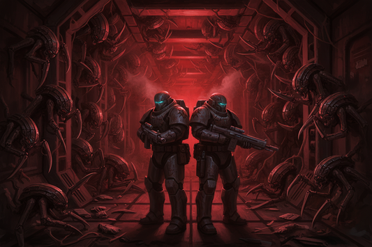 VoidHive Codex | Arc 1: First Contact — Chapter 2: The Scythe Drones
