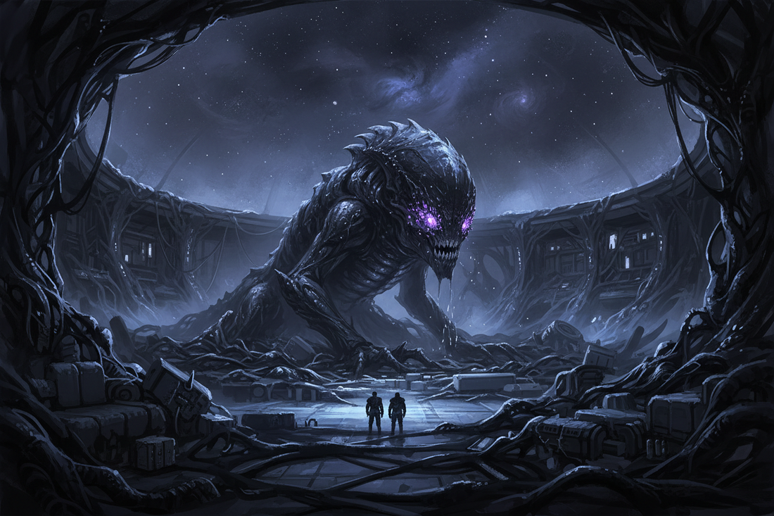 VoidHive Codex | Arc 1: First Contact — Chapter 3: The Stalkers