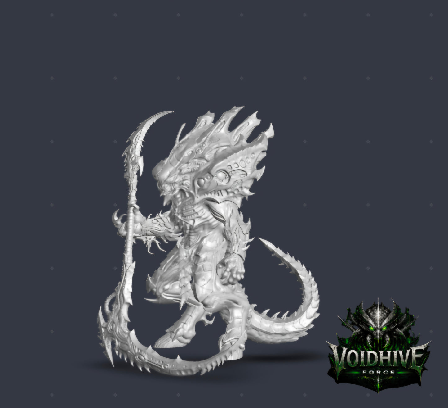 VoidHive forge Behemoth Overlord – 185mm Resin Alien Titan Miniature