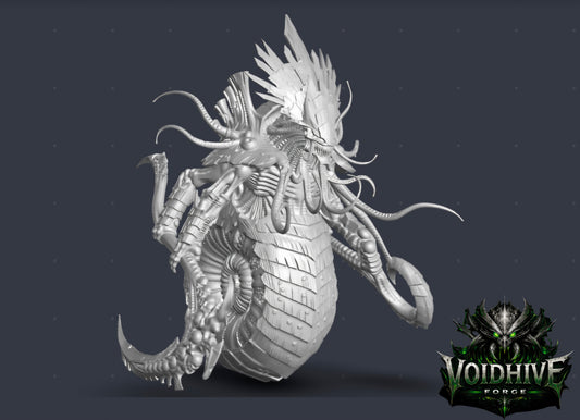 VoidHive Forge Helix Synapse Queen 200mm resin alien hive leader centrepiece