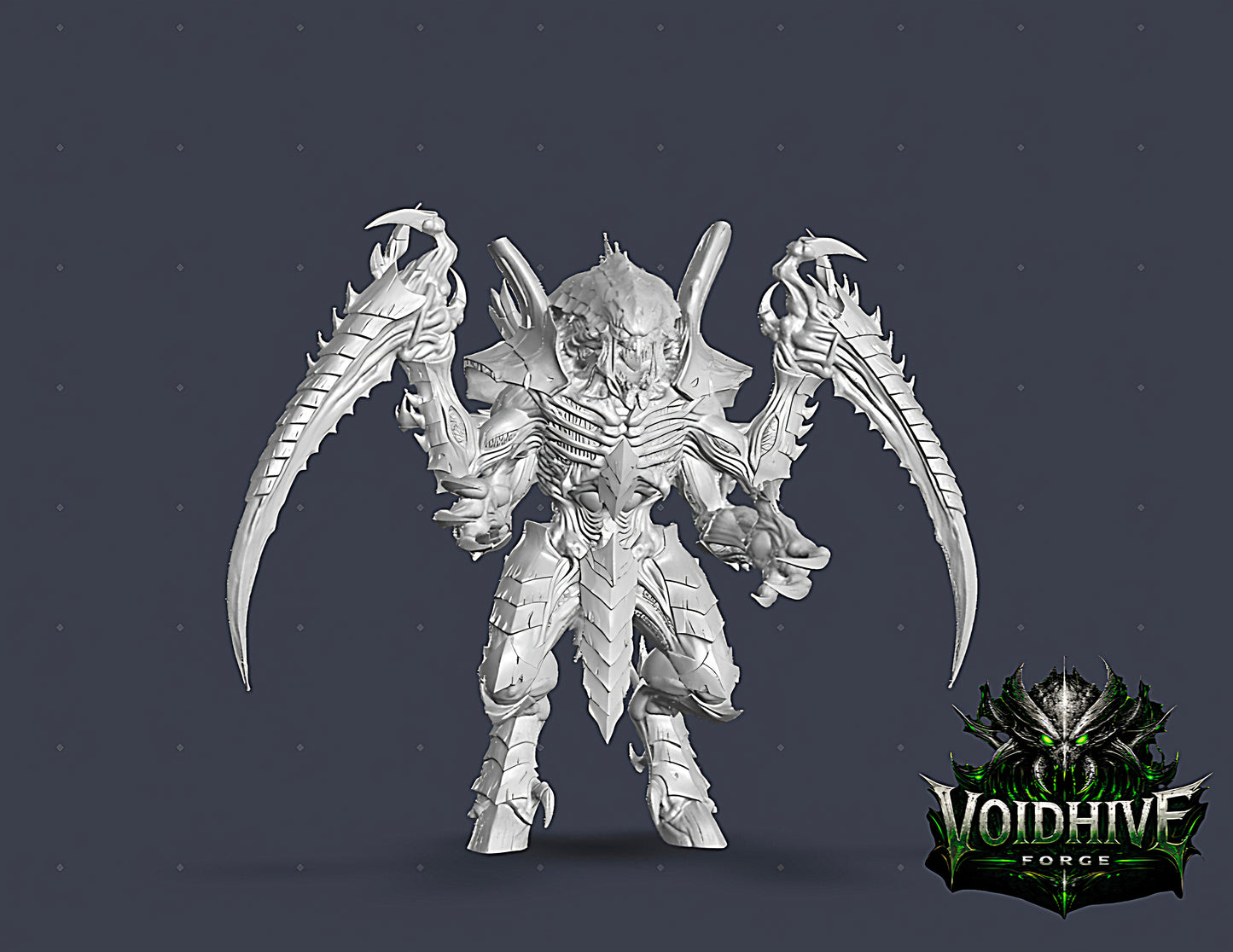 VHF Studio Colossus 170mm alien titan resin miniature by VoidHive Forge