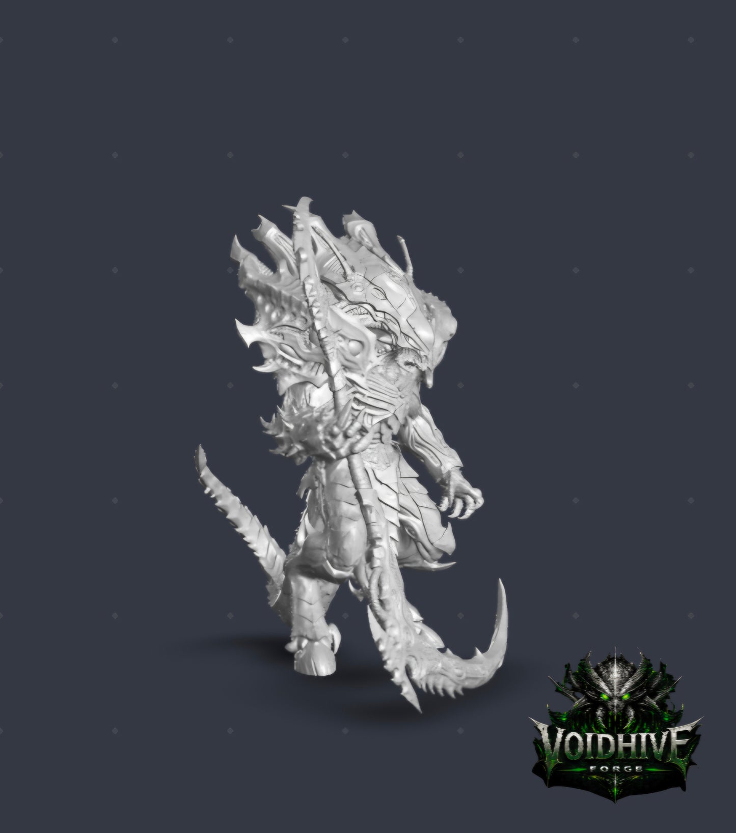 VoidHive forge Behemoth Overlord – 185mm Resin Alien Titan Miniature