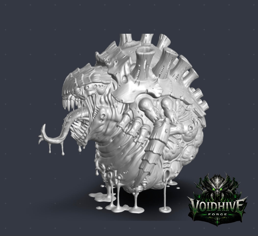 VoidHive Forge Biofloat Devourer alien resin miniature for gaming and display