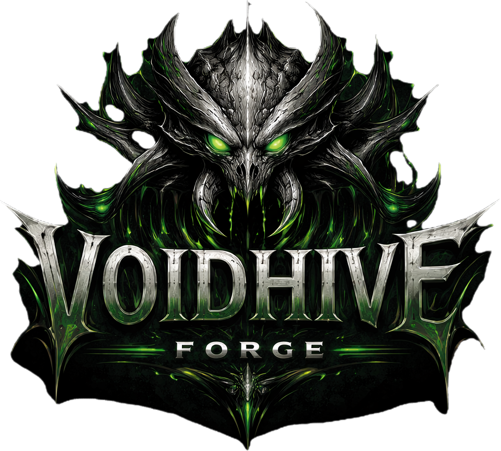 VoidHive Forge Helix Ravager: 160mm Resin Alien Linebreaker Model