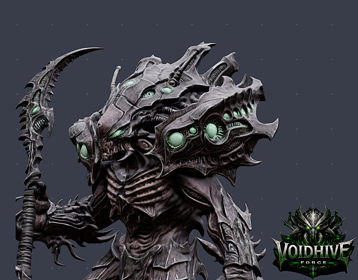VoidHive forge Behemoth Overlord – 185mm Resin Alien Titan Miniature