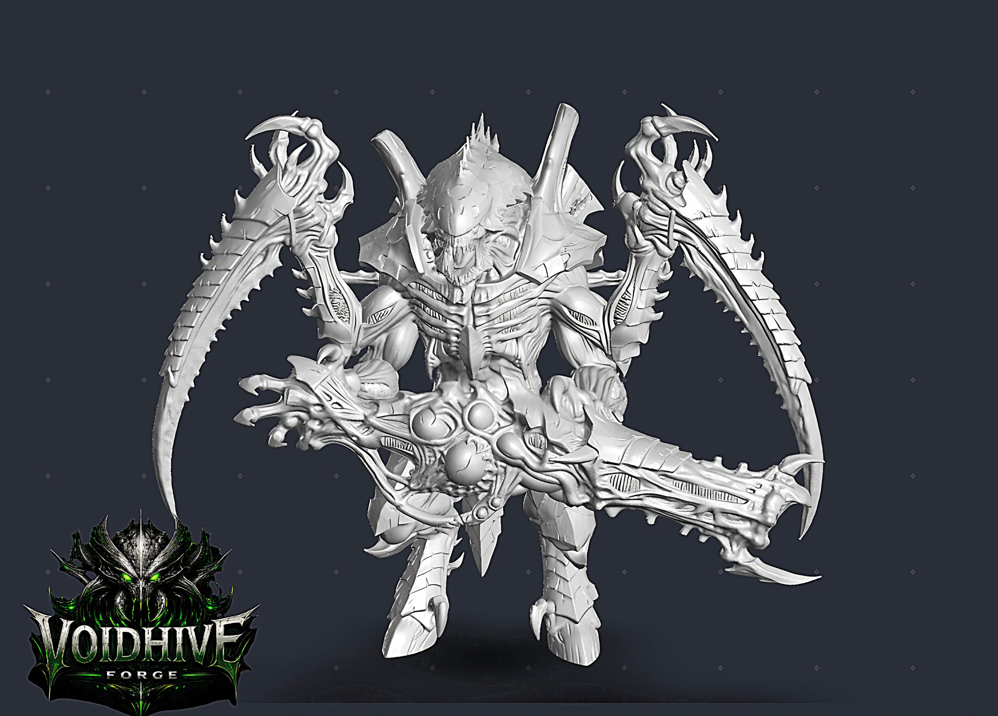 VoidHive Colossus Ravager 170mm apex alien titan resin miniature