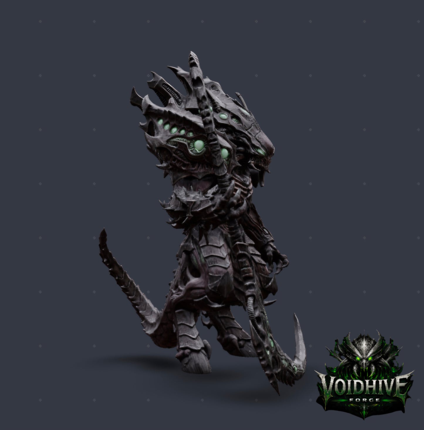 VoidHive forge Behemoth Overlord – 185mm Resin Alien Titan Miniature
