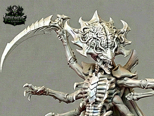 VoidHive Forge Venatrix Apex – 150mm Resin Assassin Organic Bioform Sci-Fi Centrepiece