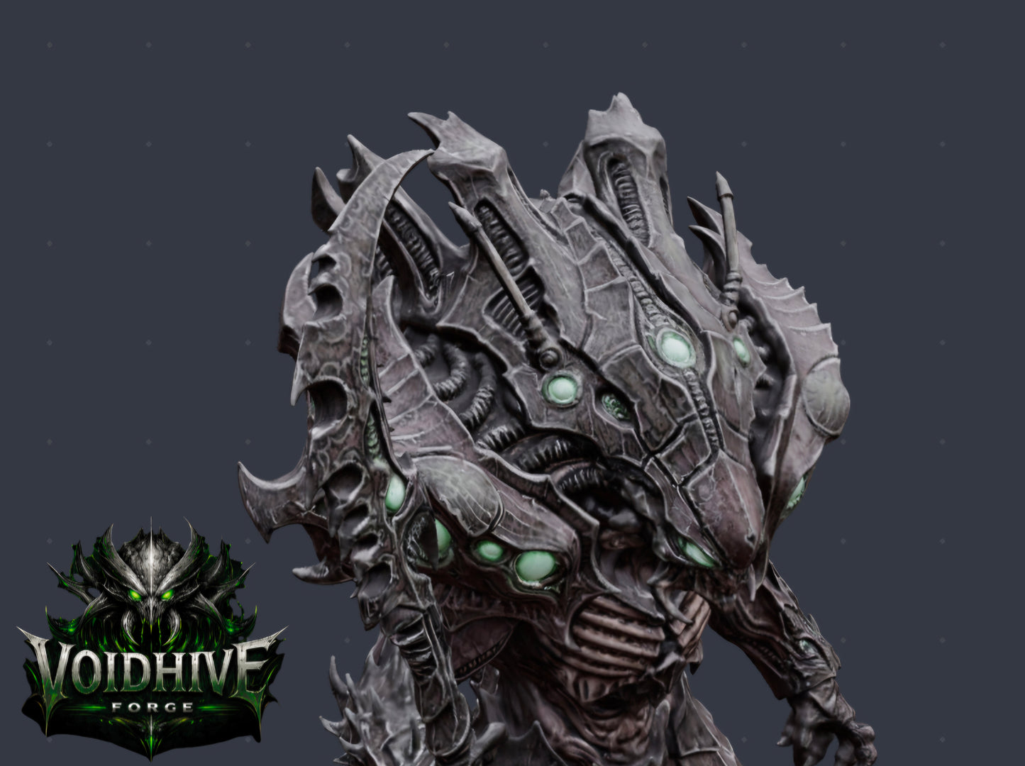 VoidHive forge Behemoth Overlord – 185mm Resin Alien Titan Miniature