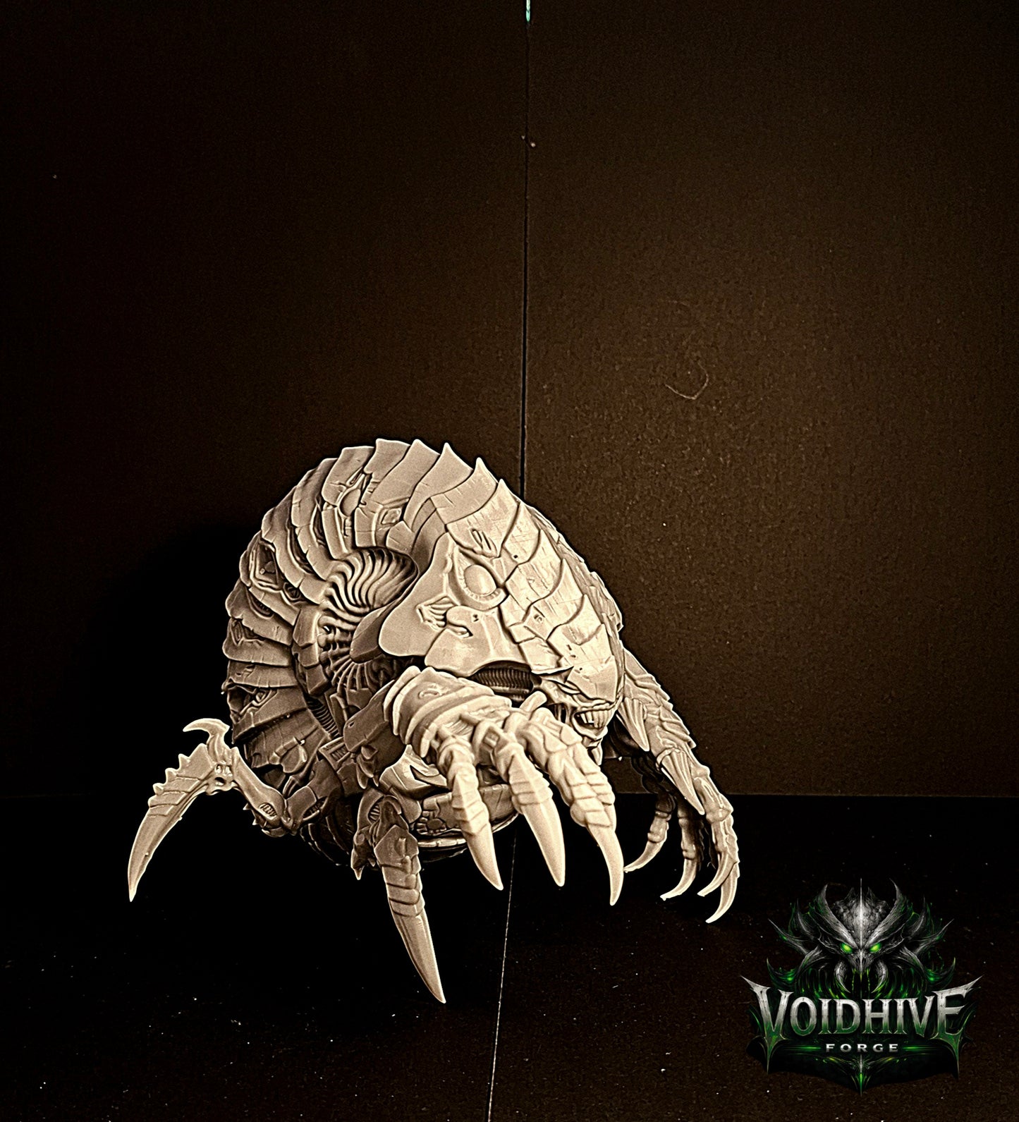 VoidHive Forge Helix Ravager: 160mm Resin Alien Linebreaker Model