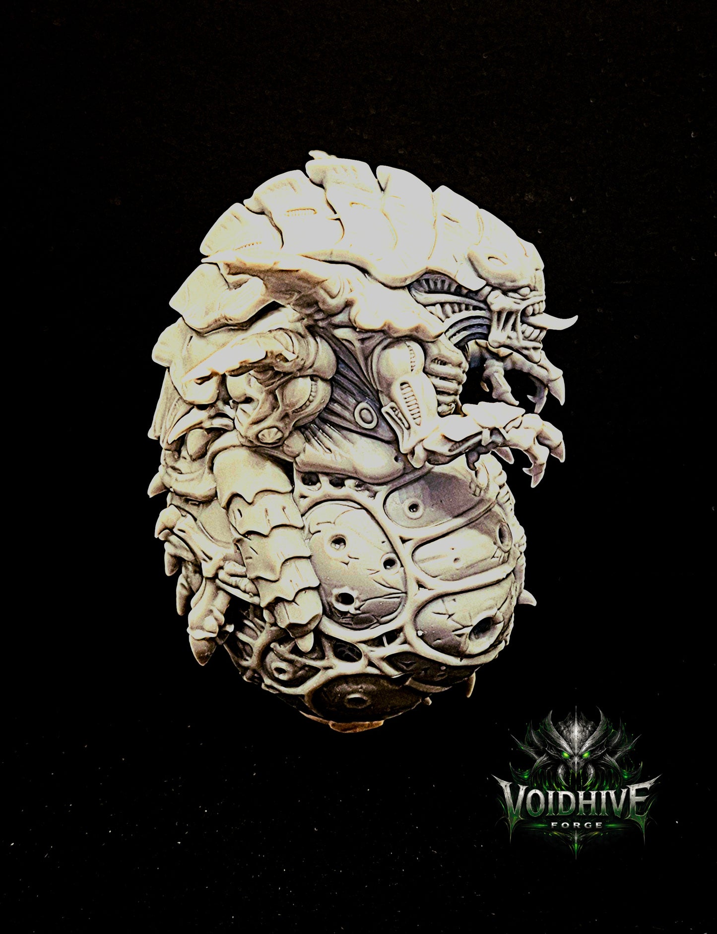 VoidHive Biofloat Drone – Alien Neuro Support Bioform | Sci-Fi Resin Miniature for Tabletop Gaming & Display Inactive