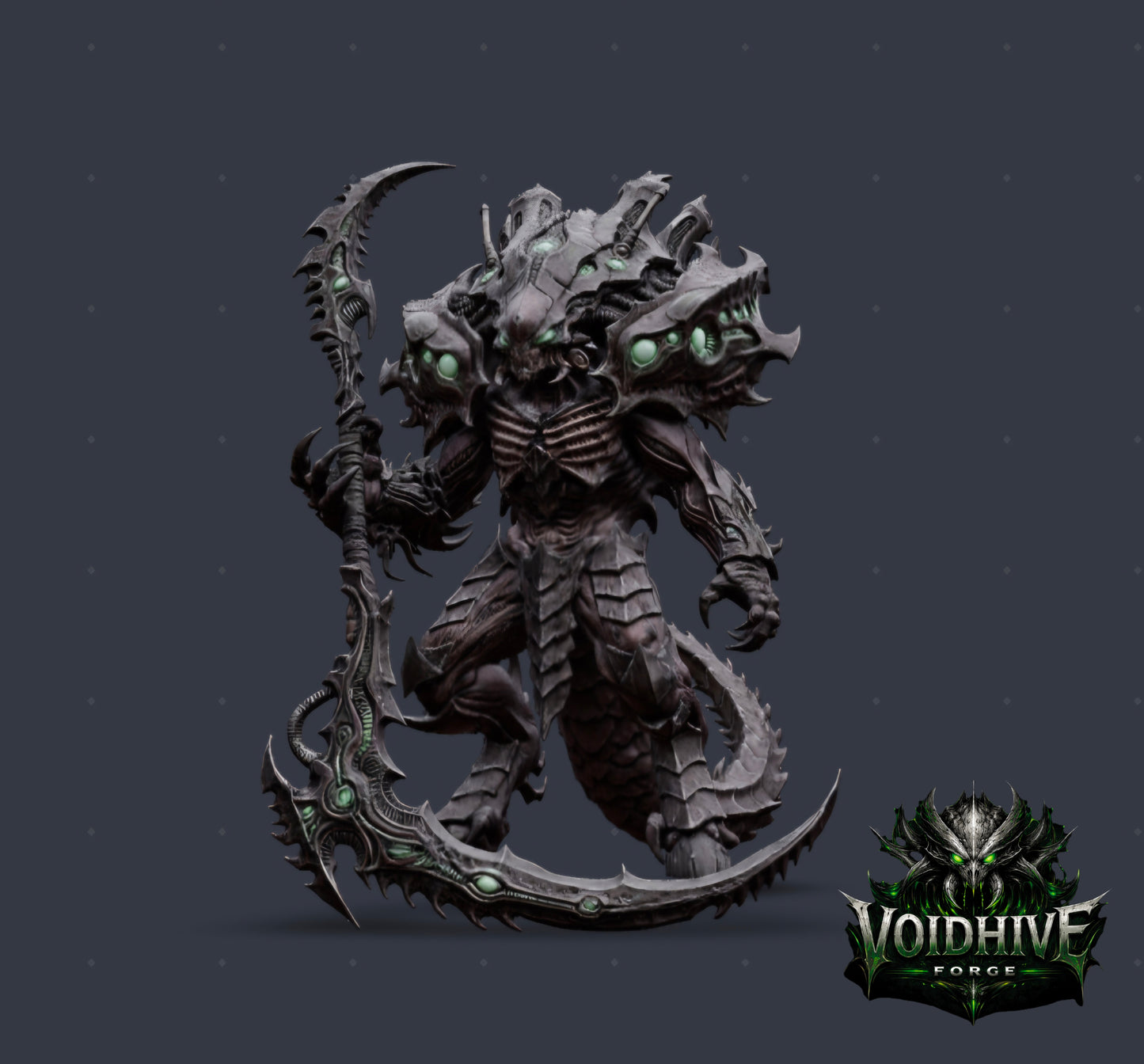 VoidHive forge Behemoth Overlord – 185mm Resin Alien Titan Miniature