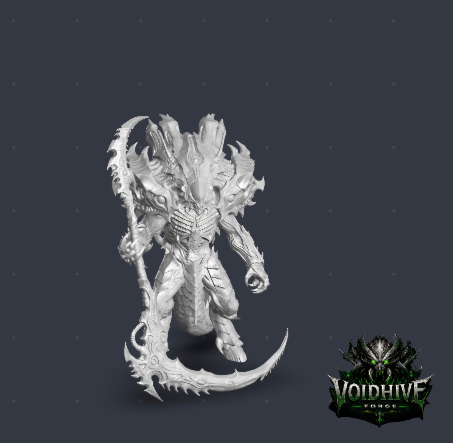 VoidHive Forge Behemoth Overlord 185mm resin alien titan miniature