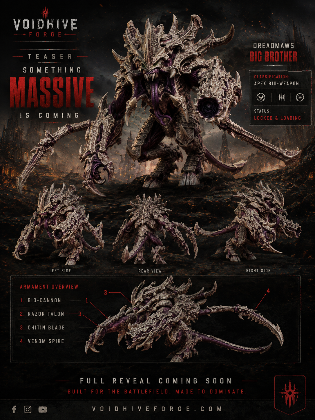 VOIDHIVE FORGE — DREADMAW TYRANT