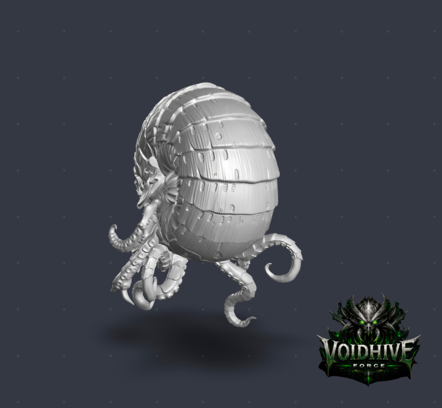 VoidHive Forge Helix Bastion – Resin Alien Siege apex organisim, Collector Centrepiece