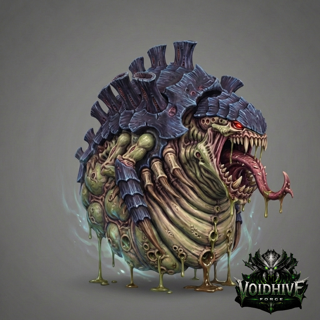 VoidHive Forge Biofloat Devourer – Alien Resin Miniature for Gaming & Display