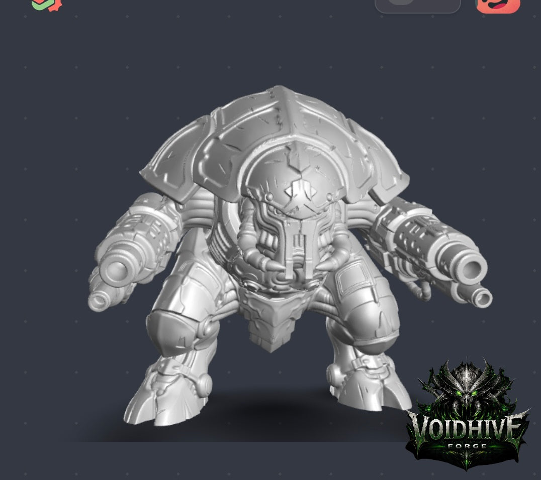 VoidHive Forge alien evolved-tank creature 130mm large sci-fi resin miniature