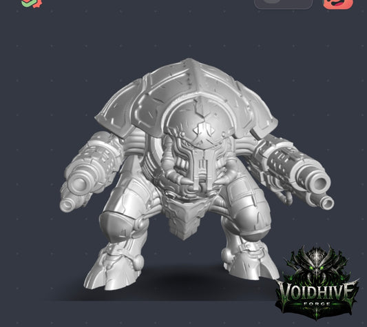 VoidHive Forge alien evolved-tank creature 130mm large sci-fi resin miniature