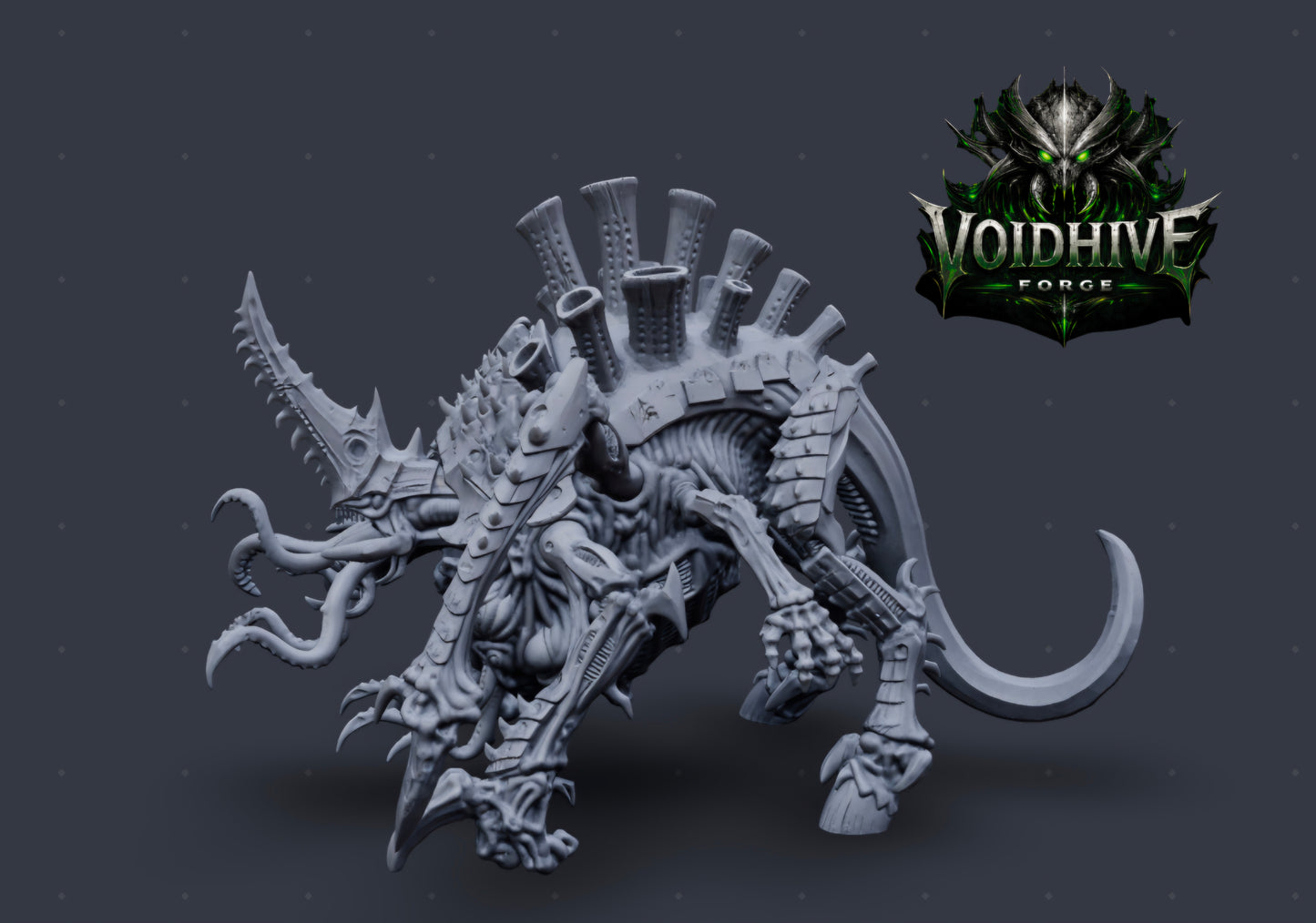 Void Harvester Prime — Eldritch Bio Horror