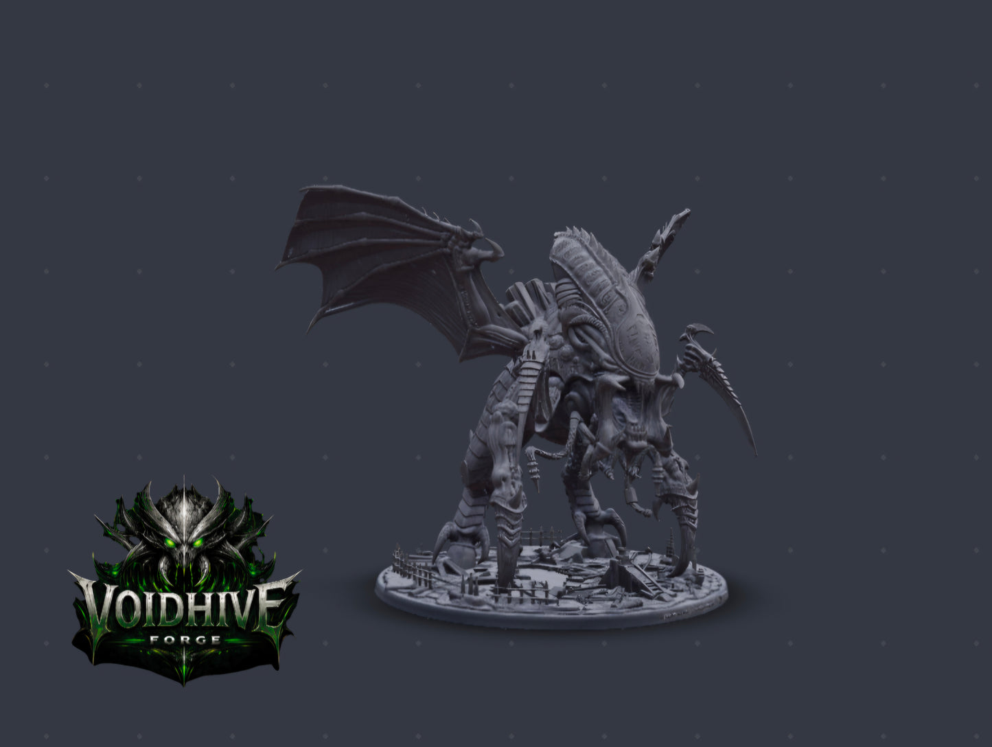 VoidHive Forge Aethon Tyrant – Resin Alien Bioform