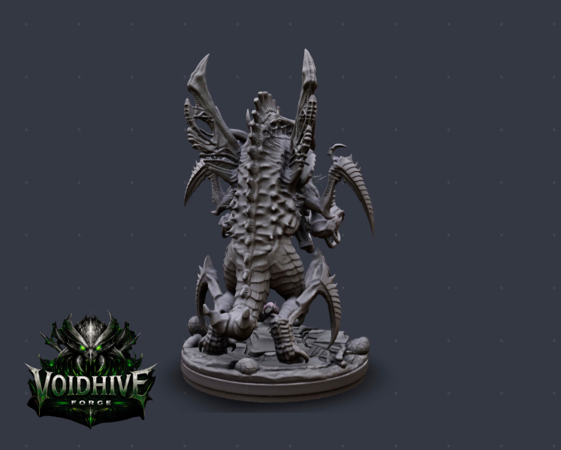  (three-quarter) — Keth the Maw Sovereign — VoidHive Forge