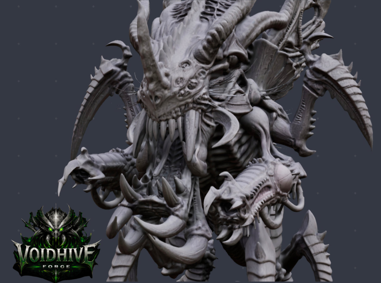  (maw close-up) — Keth the Maw Sovereign — VoidHive Forge 