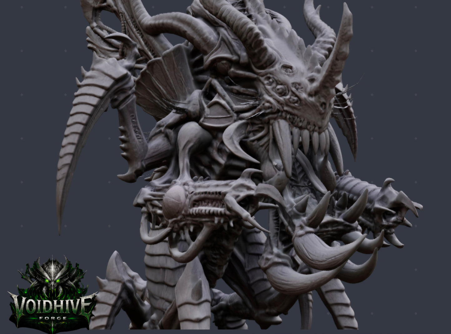 (upper torso) — Keth the Maw Sovereign — VoidHive Forge