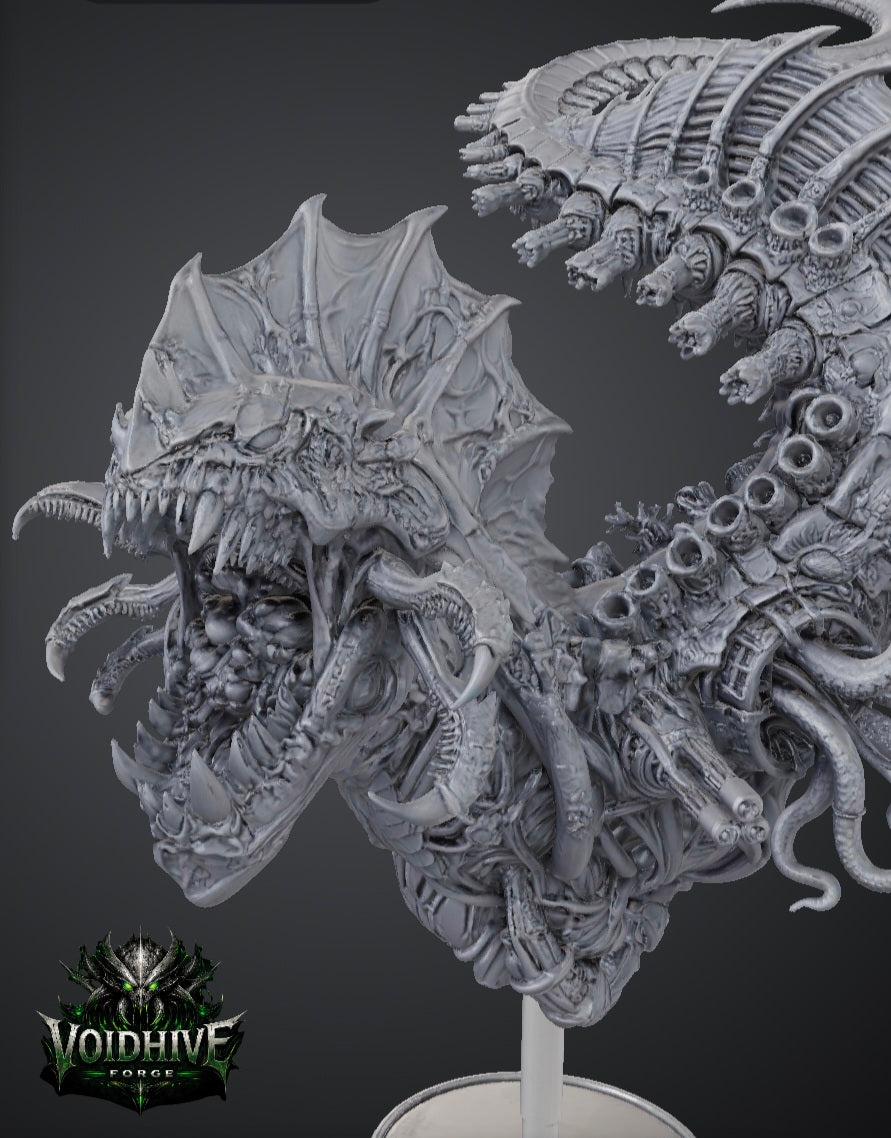 Void Maw Abyssal Brood Titan — full front view showing scale, surface detail and display stand