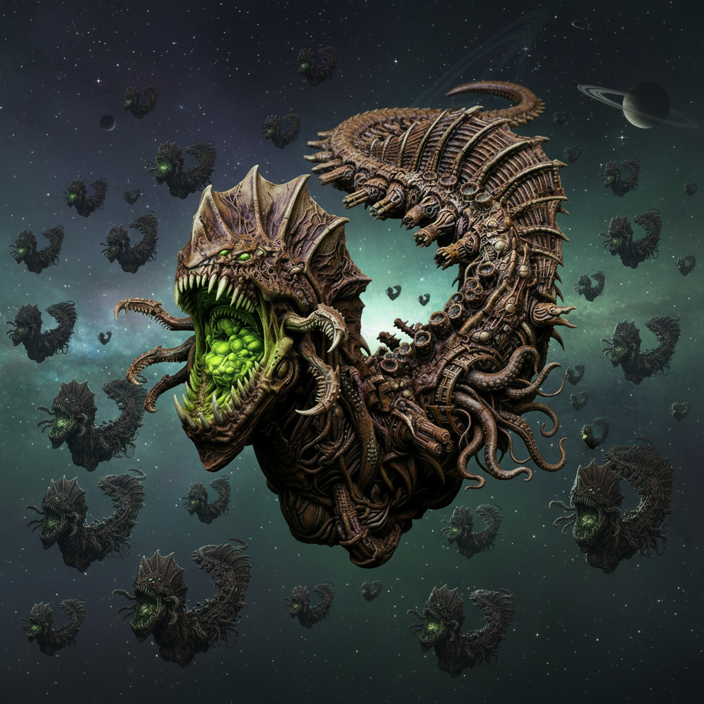 Void Maw — Bio-Fleet in Space
